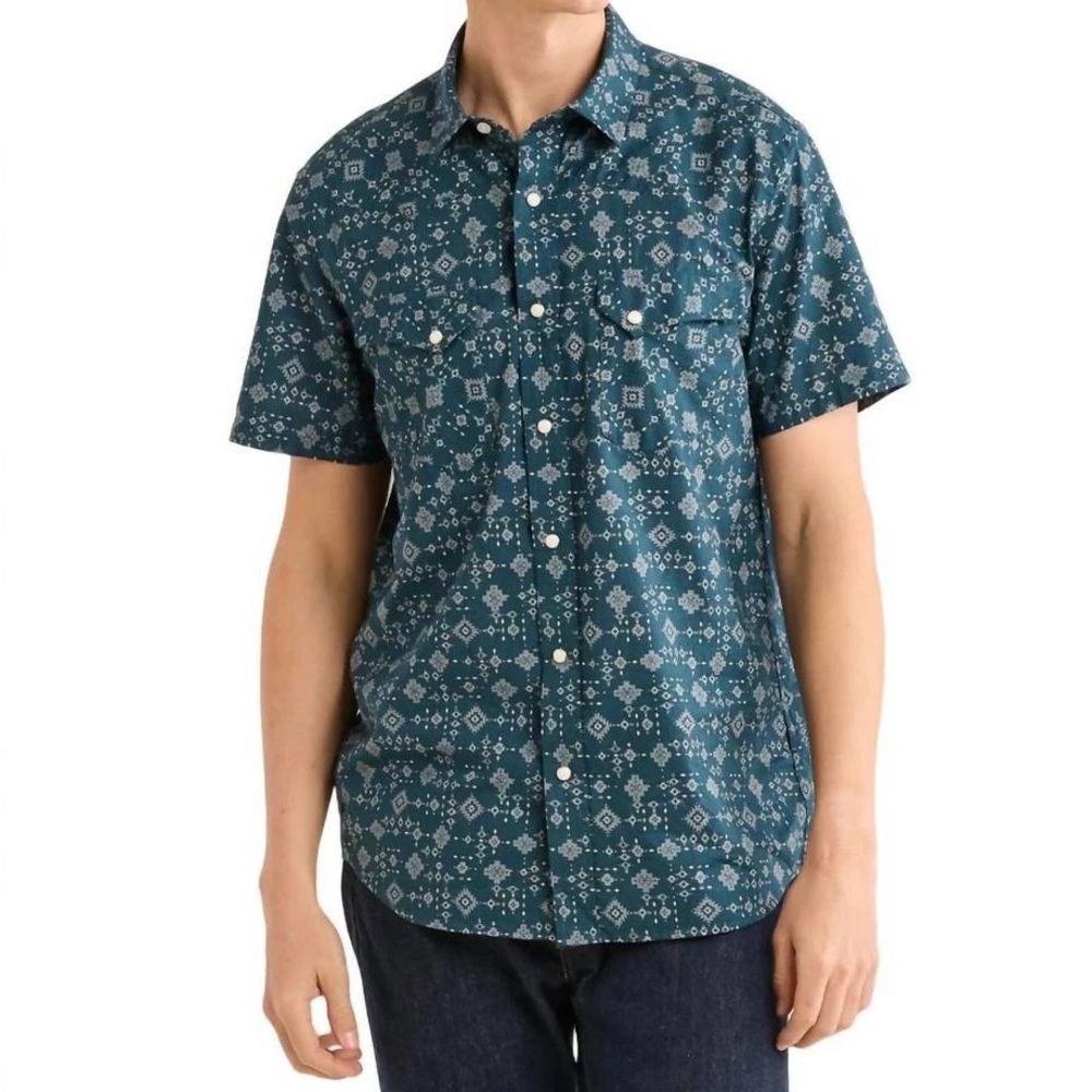 NWT Pendleton 100% Cotton Patterned Button Down Shirt